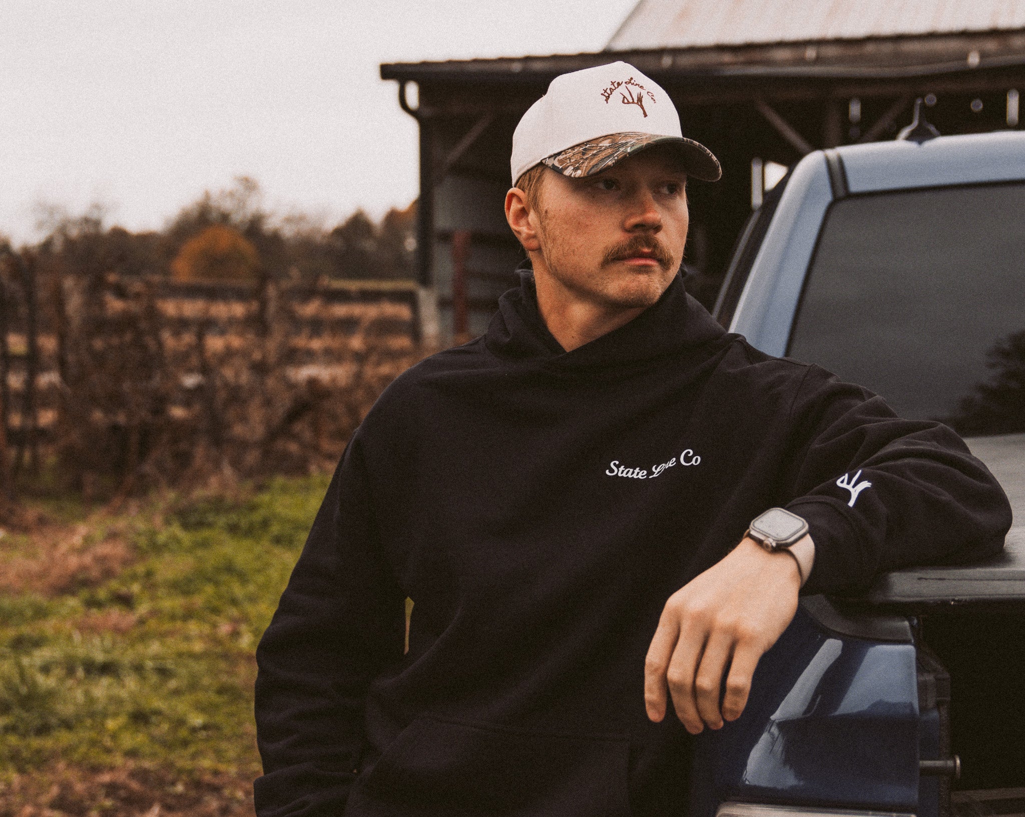 The Script Hoodie - Black