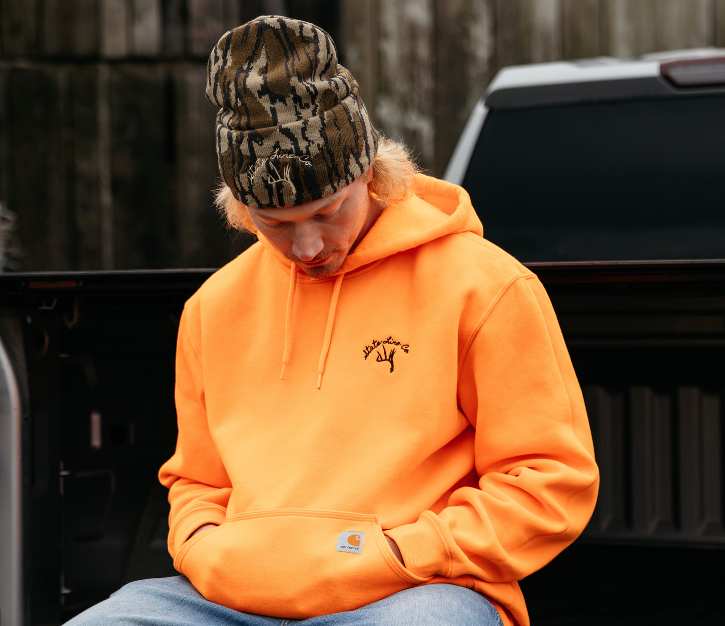 Heavyweight Hoodie - Orange