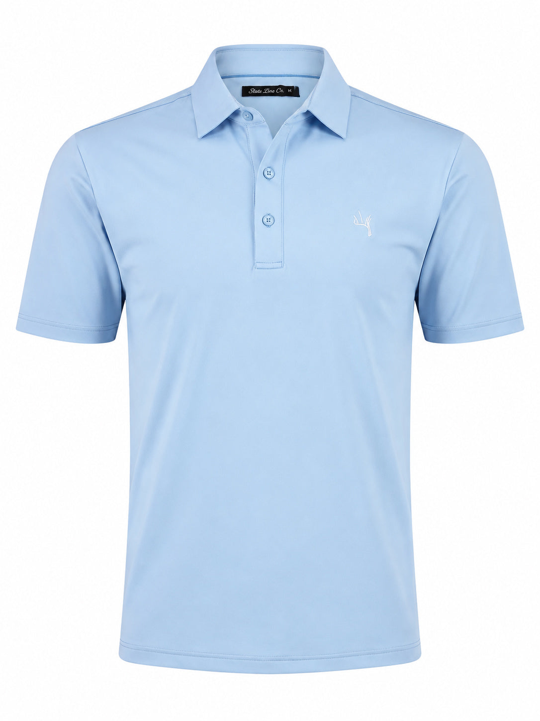 The Baby Blue Buck Polo