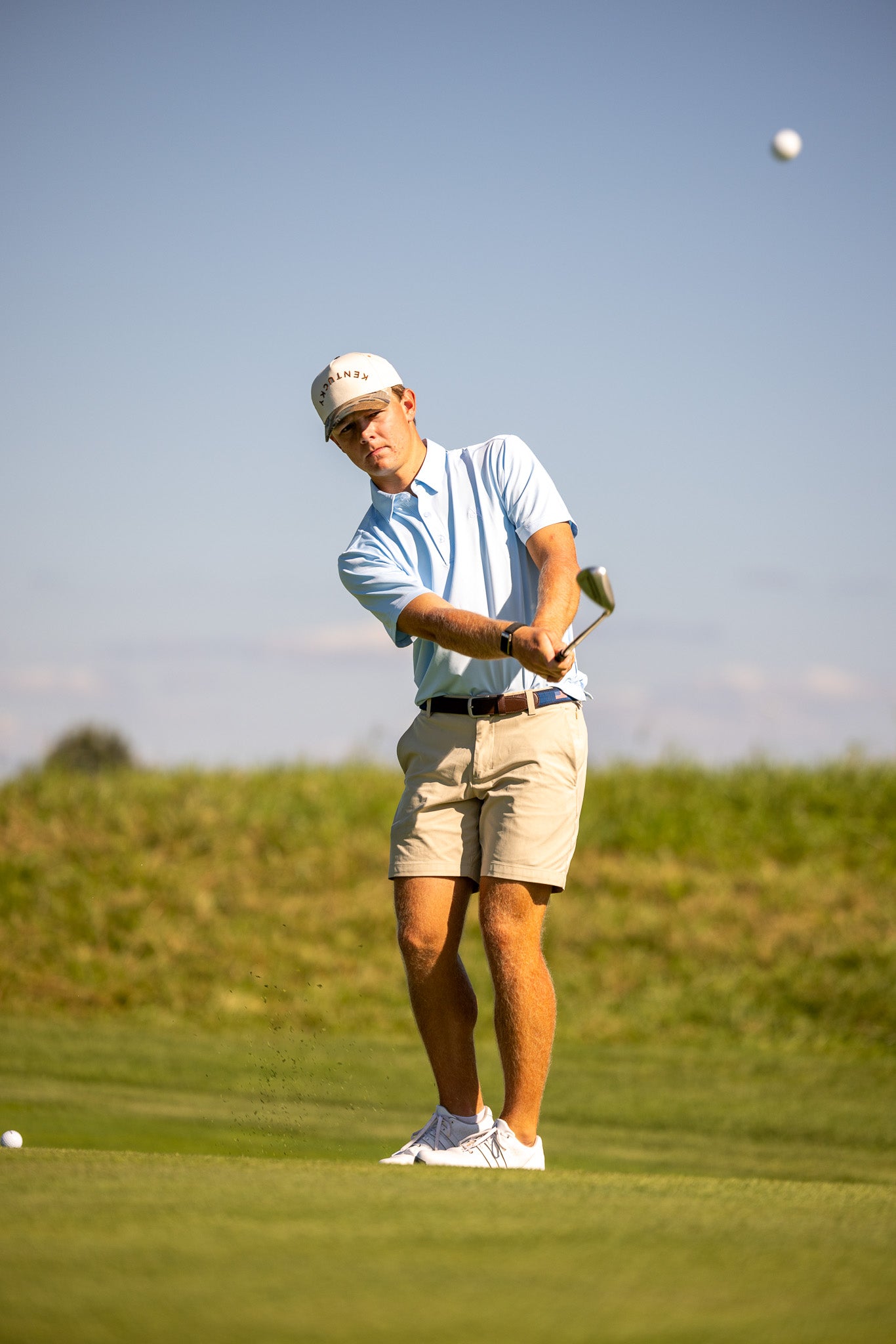 The Baby Blue Buck Polo