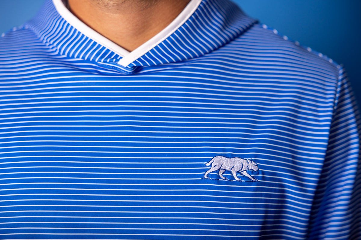 The Striped Hoodie - Blue