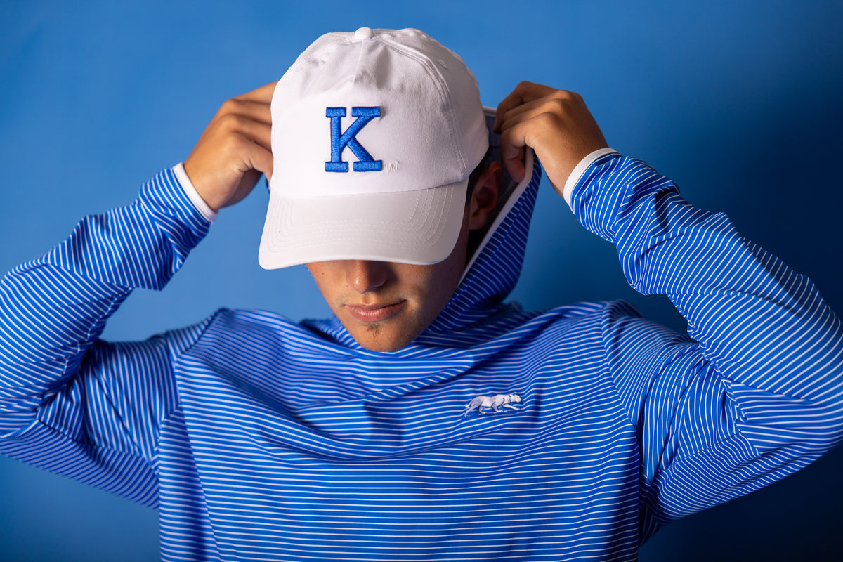 The Striped Hoodie - Blue