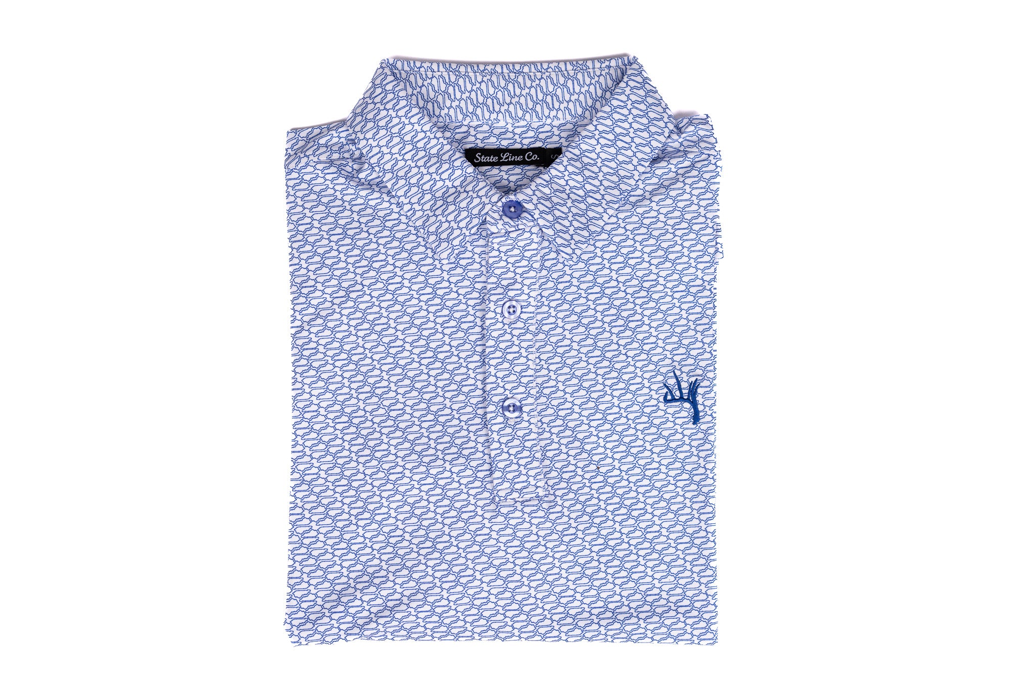 The State Outline Polo