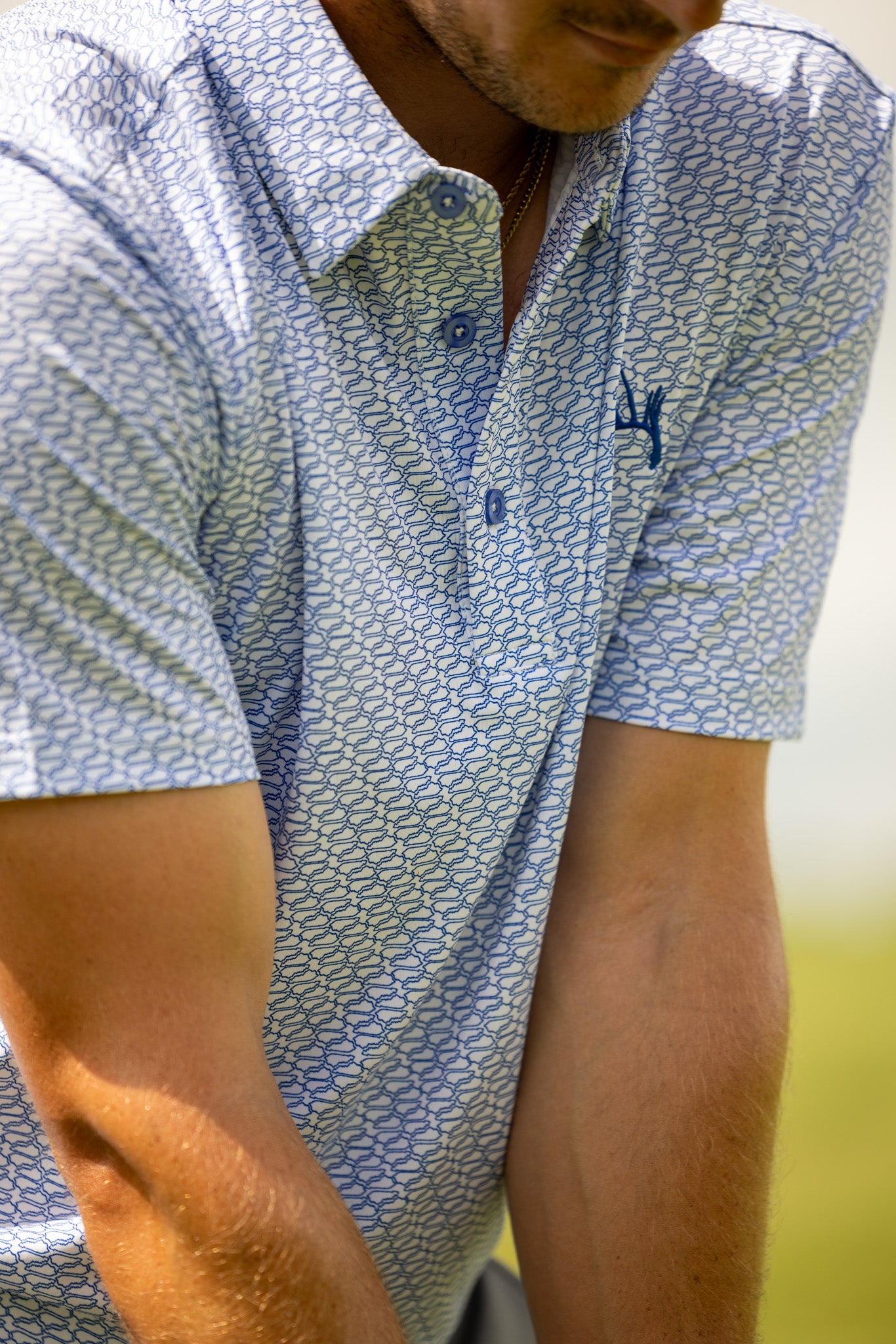 The State Outline Polo