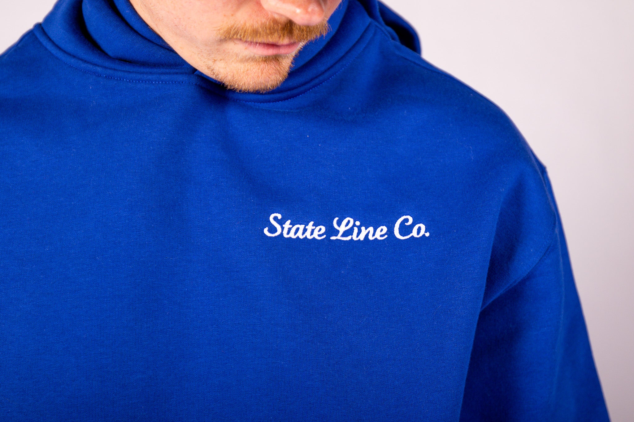 The Script Hoodie - Blue