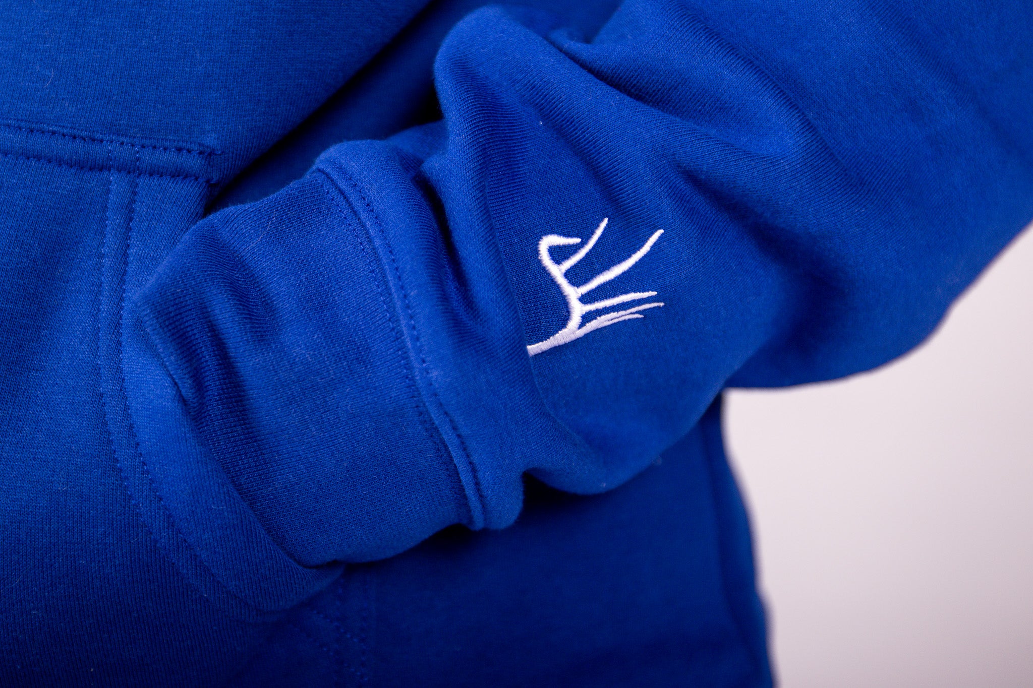 The Script Hoodie - Blue