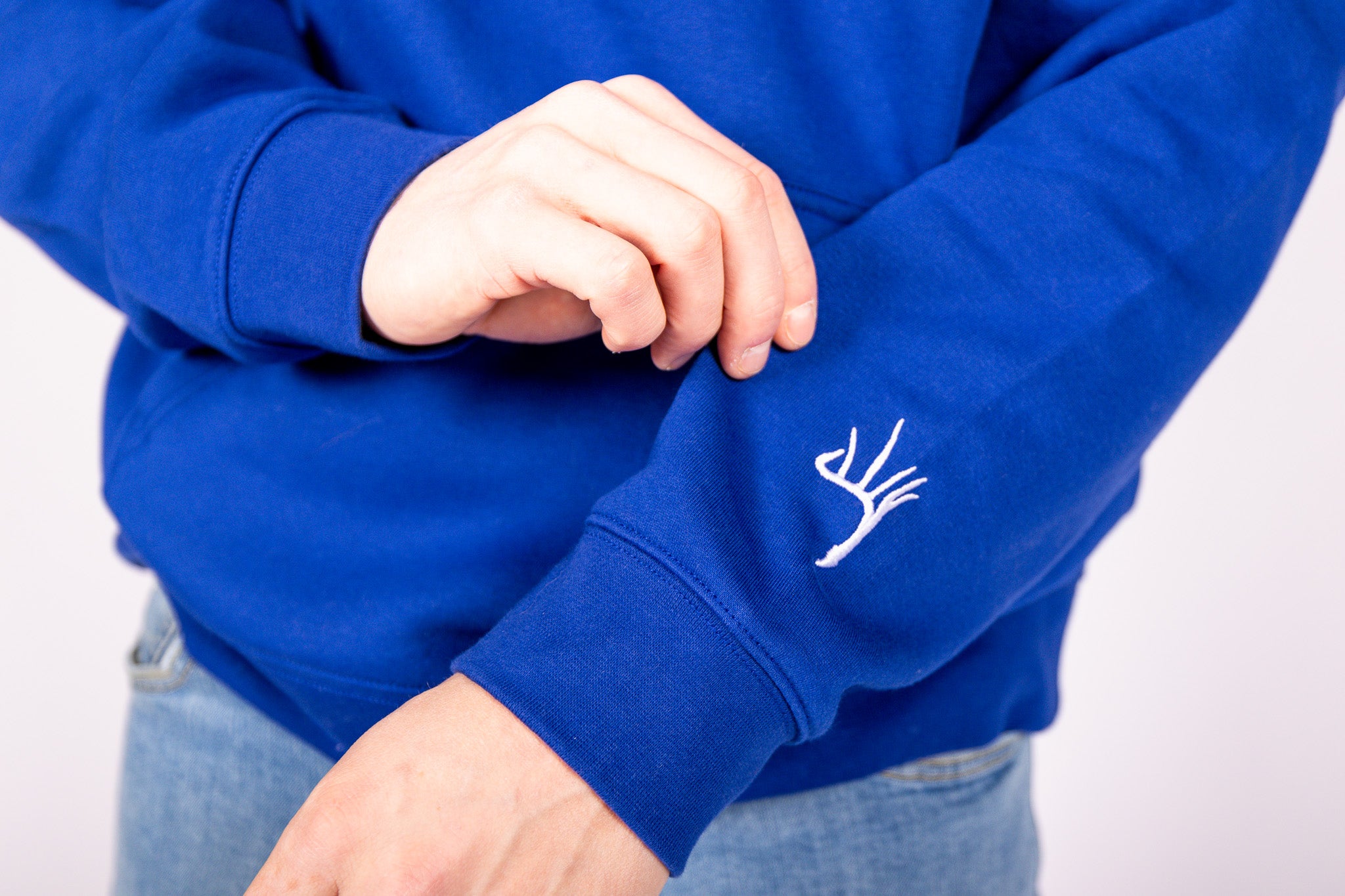 The Script Hoodie - Blue