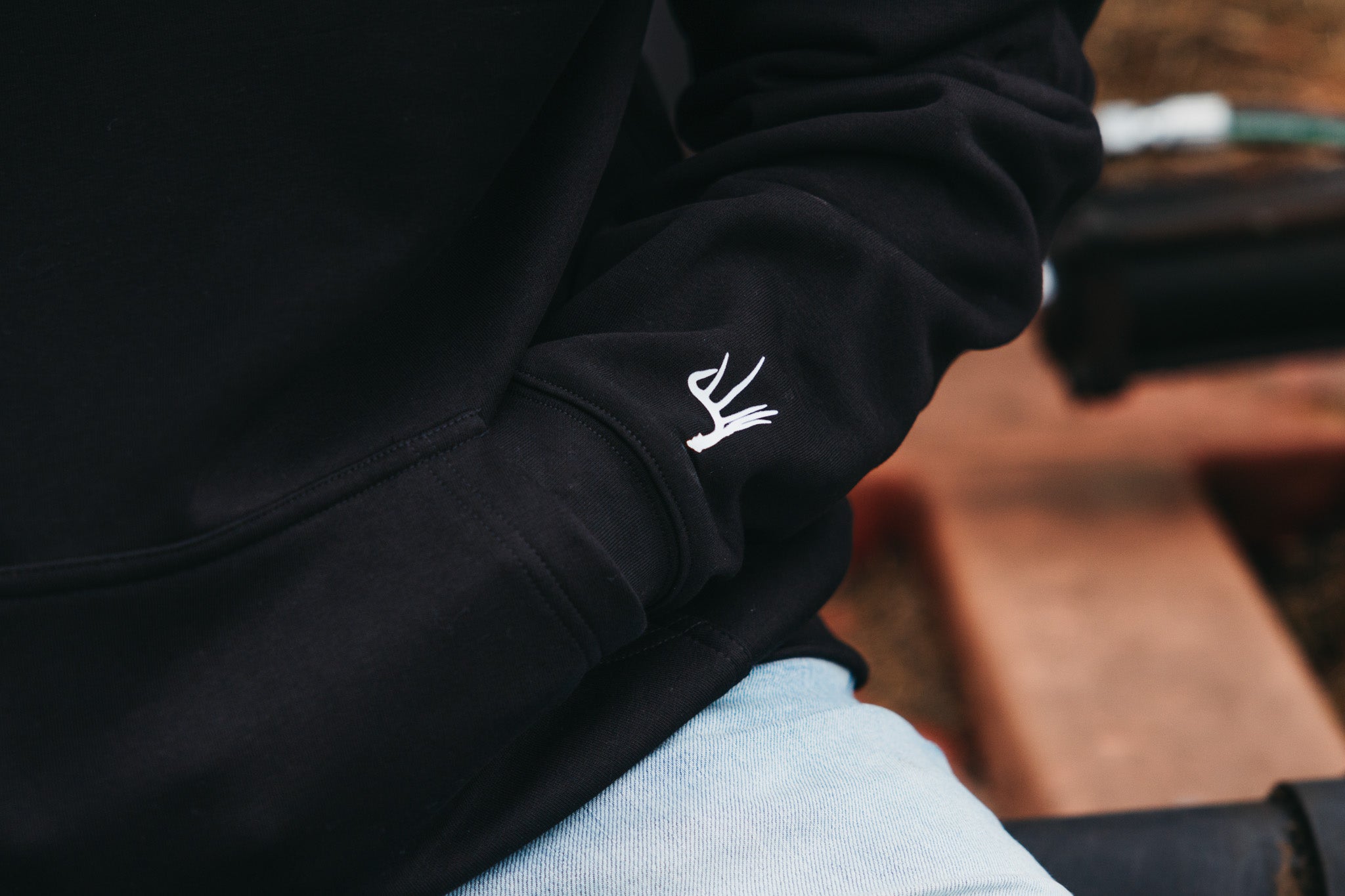 The Script Hoodie - Black