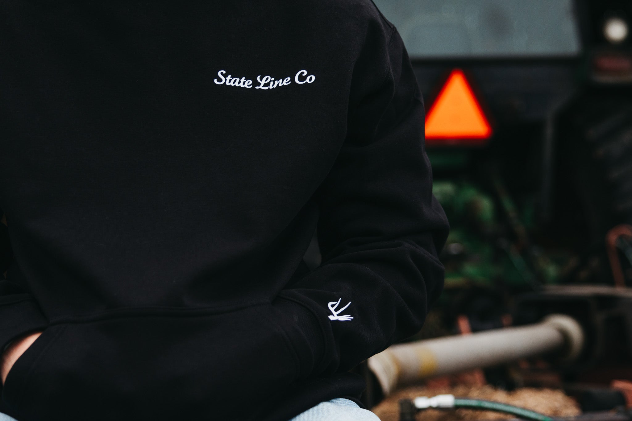The Script Hoodie - Black